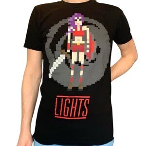 Lights Canadian band portals 2015 tour tee shirt